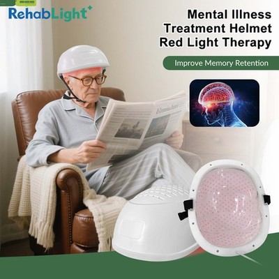 Photobiomodulation Laser Helmet for Stroke TBI Rehabilitation 1070nm Home Device
