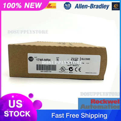 1746-NR4/B AB SLC 500 RTD Resistance PLC Module 1746NR4 New Factory Sealed