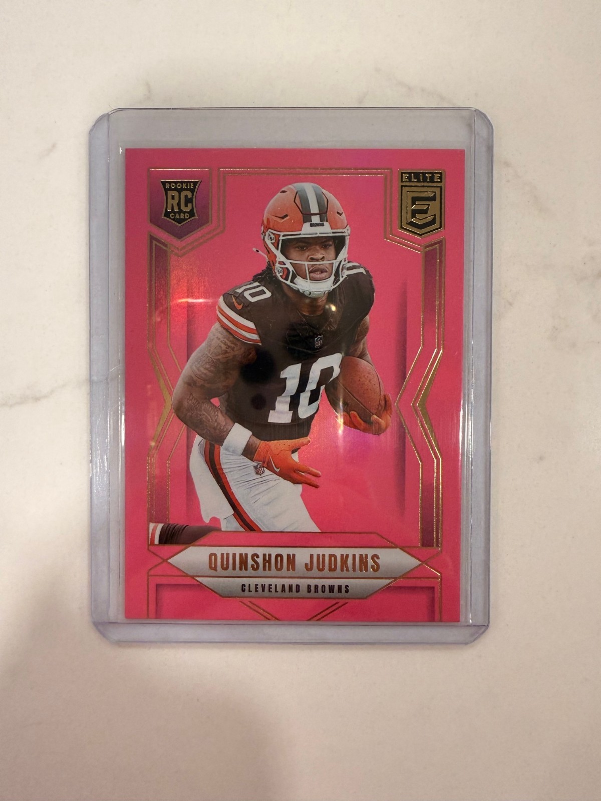2025 Panini Donruss Elite - Rookies Quinshon Judkins #121 Pink Ink (RC) 🔥🔥