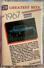 20 Greatest Hits 1967 Cassette Released 1987 DLX-7872