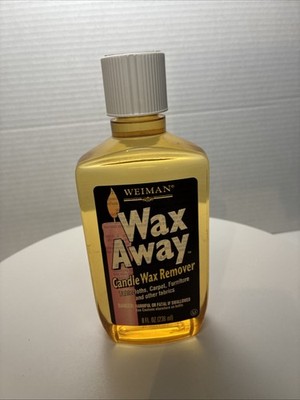 Weiman Wax Away 8 fl oz Bottle Candle Wax Remover | New Sealed