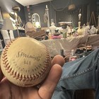 Spalding L.L. President Cowan Signed Autographed Baseball Ball Original — photo 3