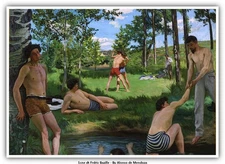 Scne dt Frdric Bazille