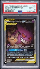 2019 POKEMON SUN & MOON TEAM UP #165 GENGAR & MIMIKYU GX TEAM UP-FA PSA 10 on eBay