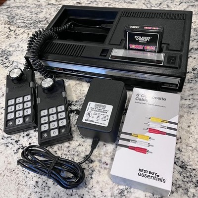ColecoVision Coleco Console (Restored) RCA Composite MOD +5V RAM MOD,Caps,Switch