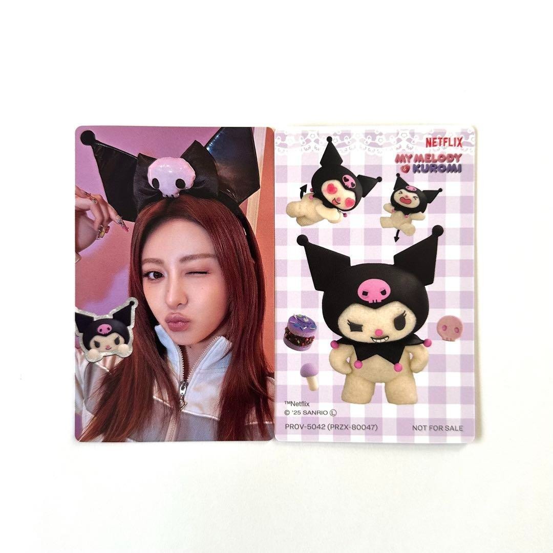 LE SSERAFIM DIFFERENT My Melody & Kuromi ver. Official Photocard