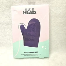 Isle of Paradise Self-Tanning Mitt Purple Reusable Double-Sided New in Box