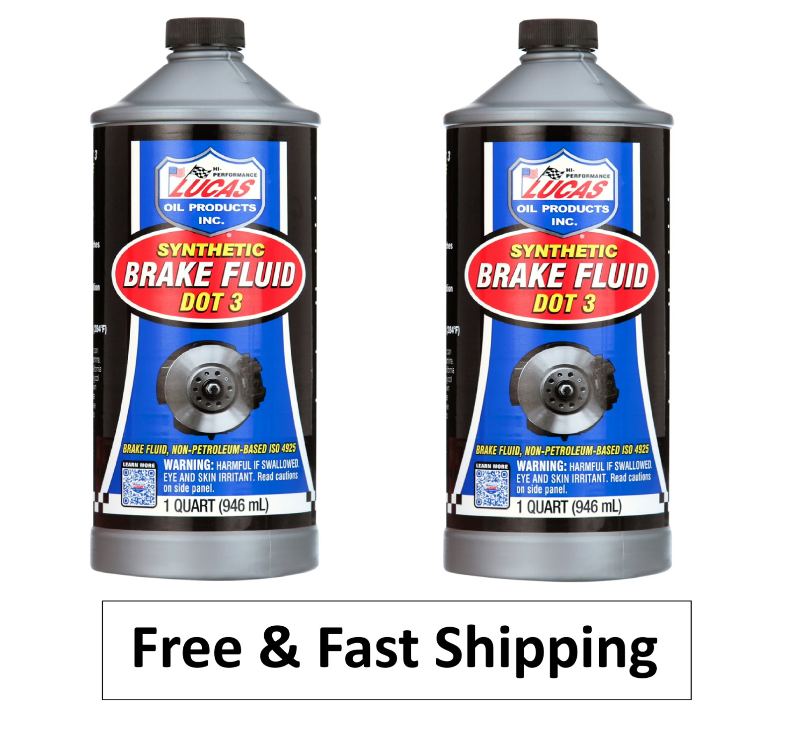 10826 Brake Fluid - 1 Quart ( Pack Of 2)