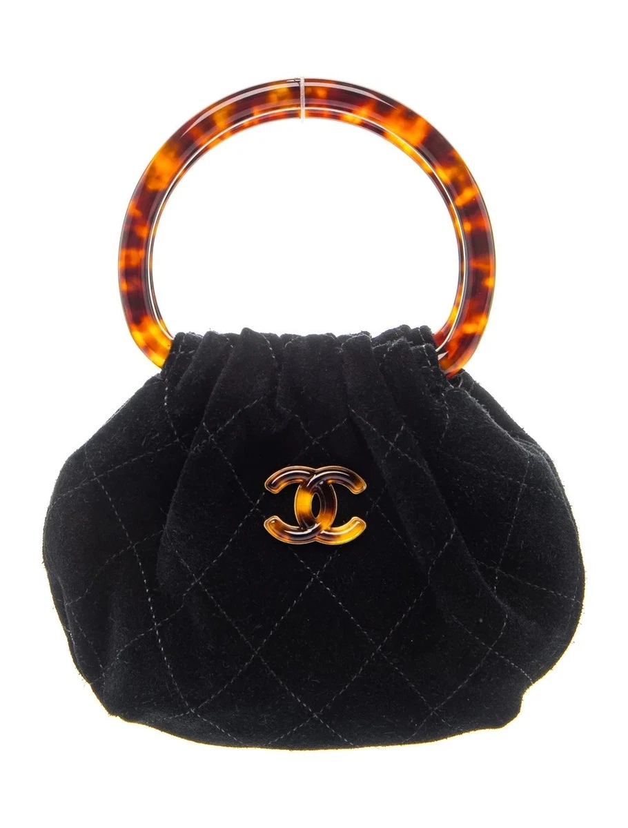 CHANEL Black Suede Exterior Bags & Handbags for Women for sale | eBay