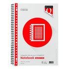 Quantore - Collegeblok A4 ruit 5mm 23-gaats 100 vel 70gr | 5 stuks