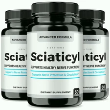 Sciaticyl Capsules - Advanced Nerve Health Support Formula - 3 Pack