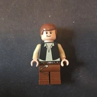 LEGO Star Wars Han Solo 10188 8038 Minifigure Genuine Authentic
