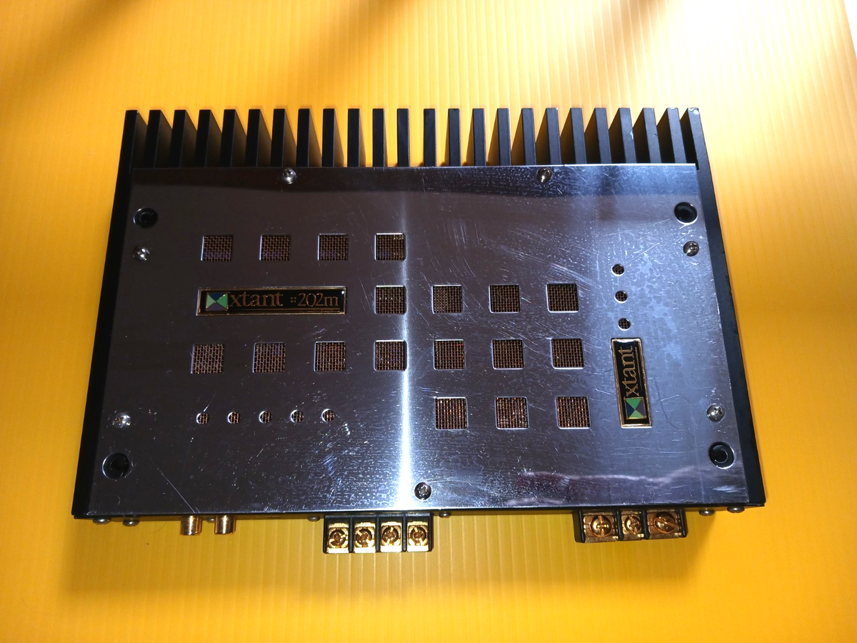 XTANT 202M エクスタント 2ch アンプ 動作品 xtant 名機Xtant 202m