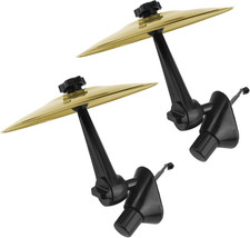 Car Crash Cymbal Air Vent Set - Mini Drum Accessory for Music Lovers