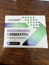 NEW Blooskim Seborrheic Dermatitis  Psoriasis Cream 3.4 fl oz EXP 01/03/2027
