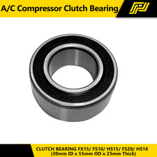 A/C Compressor Clutch Bearing 30mm ID x 55mm OD x 23mm Thick BG-601 New