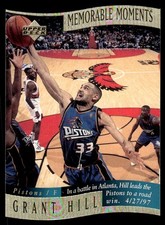 1997-98 Collector's Choice #2 Grant Hill Memorable Moments