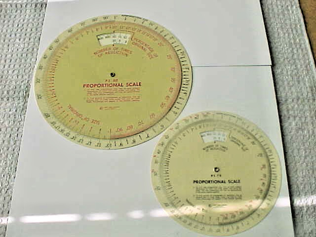 Proportional Scales - PS80 8-1/4", PS79 6"