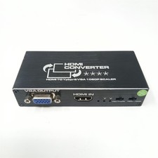HDMI to VGA YPbPr Component Video Converter 1080P Scaler Adapter