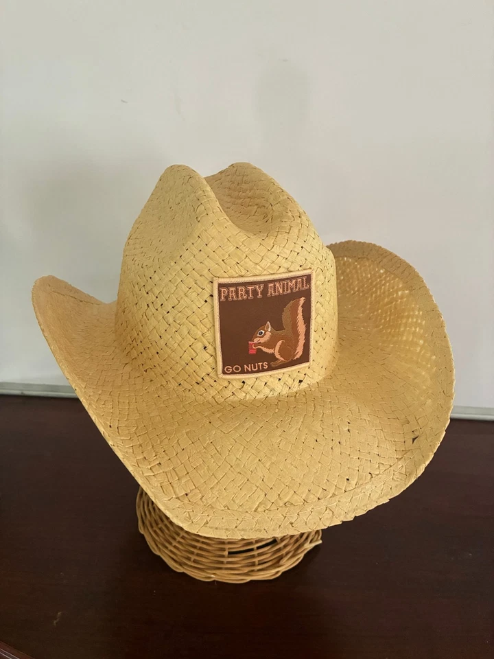 Sombrero de Vaquero Peter Grimm Para Hombre Paja Redondo Talla Única Foto 2 de 4