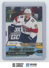 2016-17 Upper Deck UD Exclusives Young Guns Michael Matheson /100 #241 Florida