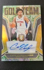 CADE CUNNINGHAM 2024-25 Totally Cert. Cade Cunningham Gold Team Auto Camo /25