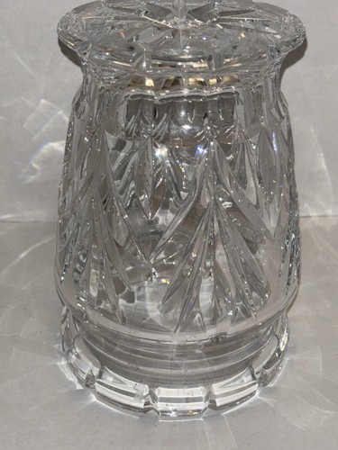 Waterford Marquis Crystal Canterbury Biscuit Barrel Cookie Candy Jar w/ Lid - Picture 11 of 14