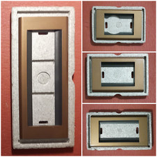 ORIGINALI PLACCHE BRONZO BTICINO LIVING CLASSIC 4713BR 4714BR 4750BR 4716BR