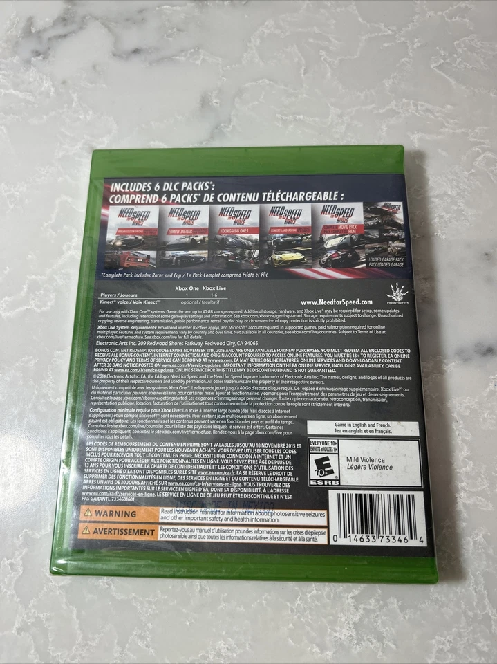 Need for Speed Rivals Complete Edition Xbox One 2014 Sealed! - Image 2 of 4