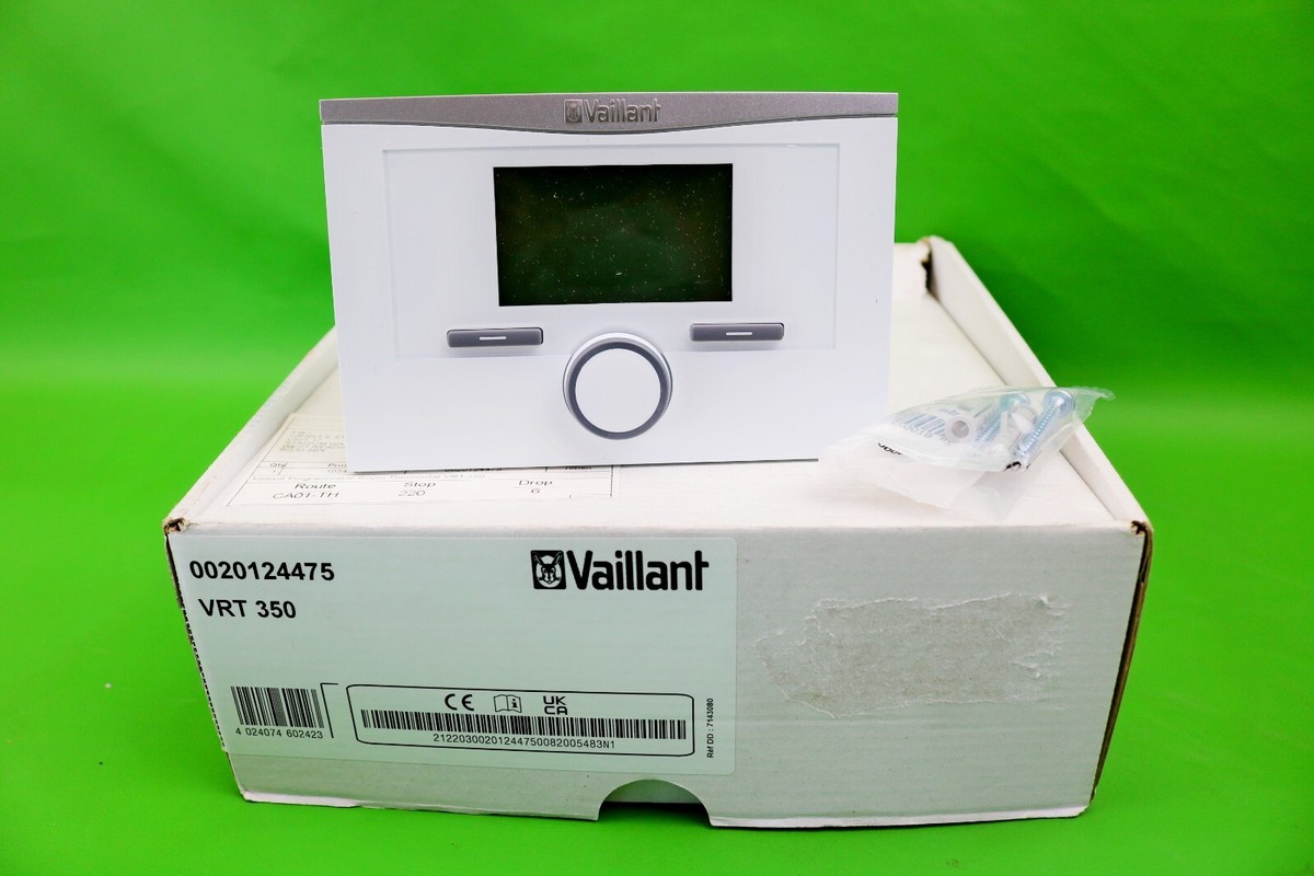 Vaillant VRT350 Programmable Room Thermostat 0020124475…
