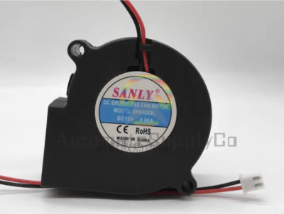 1PC SANLY SF6028SL Mute Turbo Cooling Fan DC24V 0.09A 2Pin
