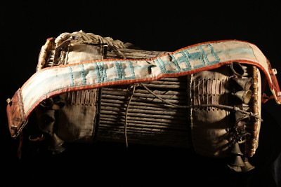 Vintage Talking Drum  IYA ILU DUN DUN Yoruba Dundun Ilu Bata Omele  Gudugudu