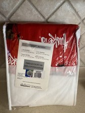 Nebraska Huskers King Bed Skirt New 