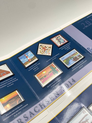 * 2 EURO MÜNZEN GEDENKSET 13 BUNDESLÄNDER MÜNZE BRIEFMARKEN 2006 - 2018 - Bild 12 von 19
