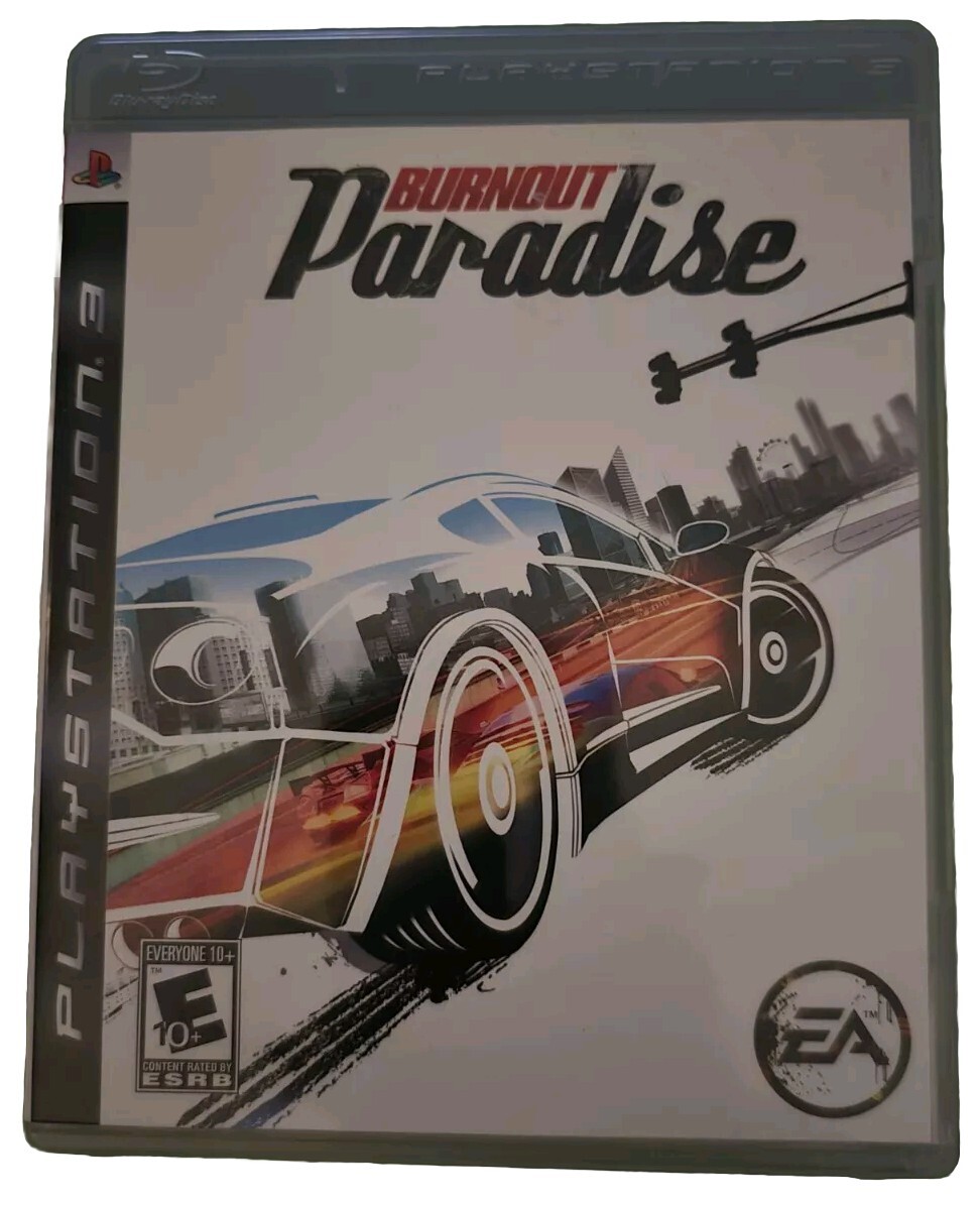 Burnout Paradise PS3 PlayStation 3 | Tested w/ Manual Complete