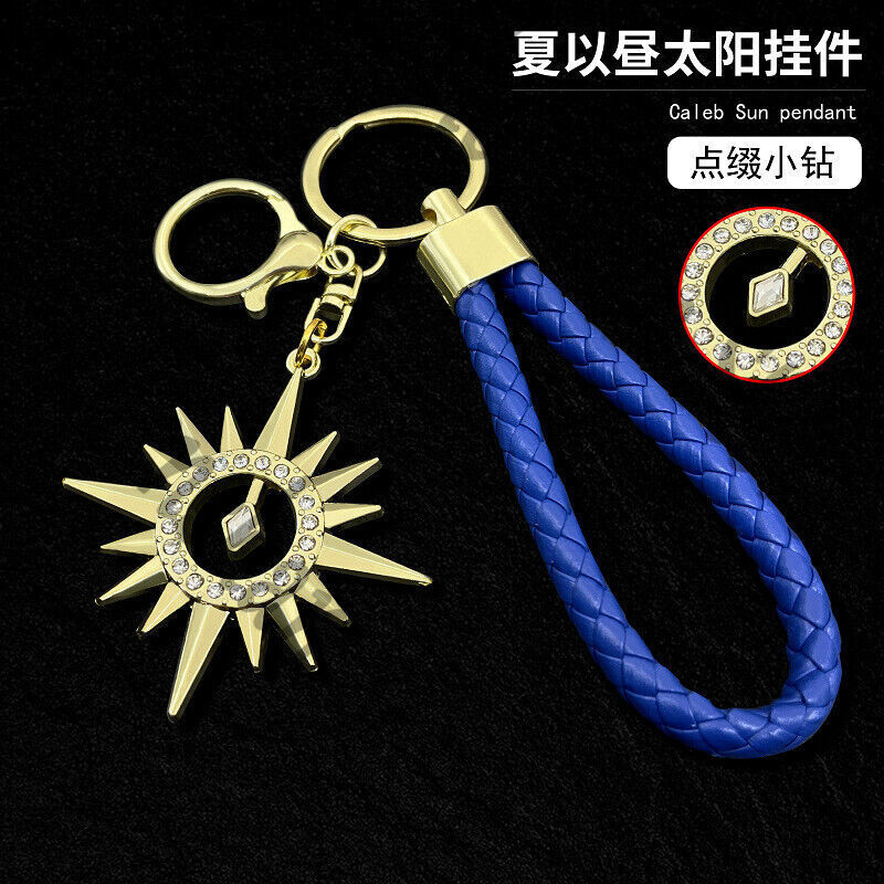 Caleb Love and Deepspace Anime Sun Keychain Key Chain Bag