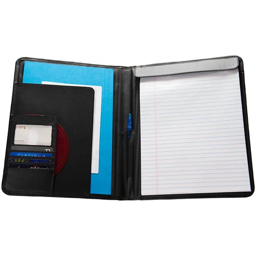 , Director, Padfolio, Faux Leather Writing Portfolio, Assembled Product Width 10 - Picture 8 of 12