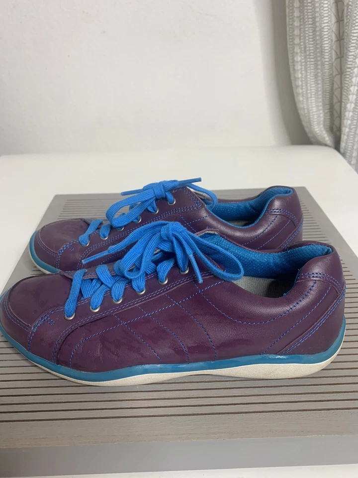 Zapatillas de golf Footjoy LoPro Collection para mujer con púas talla 7M púrpura Foto 3 de 4