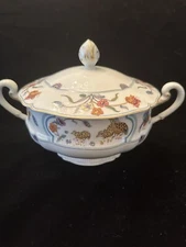 Haviland Golden Quail Covered Tureen Porcelain 