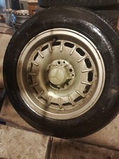 Cerchio BWA MERCEDES  6,5J X14H2 ET30 Mai installato completo di pneumatico.