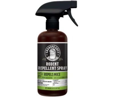 Grandpa Gus'S Rodent Repellent Spray, Peppermint & Cinnamon Oil, Prevents Mouse/