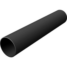 68mm Round Guttering Downpipe White Black Brown Or Grey Various Lengths Pipe 