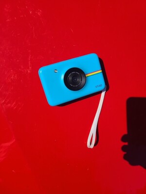 Polaroid Snap Zink Camera Instant Print Blue Digital USB Charge