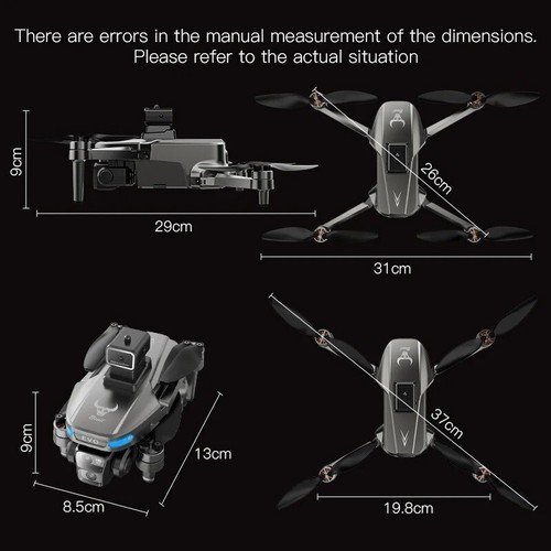 ✅ Drone Lenovo SG901 Pro 8K GPS HD Pliable Sans Balais Évitement Obstacles UAV - Bild 13 von 24