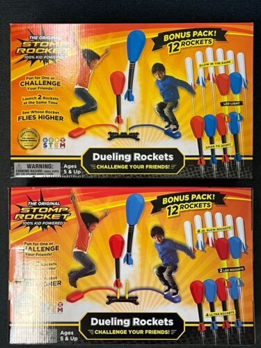 Stomp Rocket With Glow in the Dark Rockets (2 Pack) - Picture 1 of 1