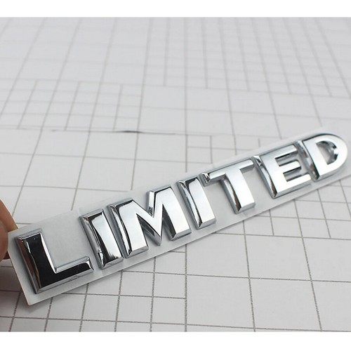 2pcs Chrome LIMITED Logo Emblem Badge Decal Stickers Aluminum Car Accessories - Bild 11 von 13