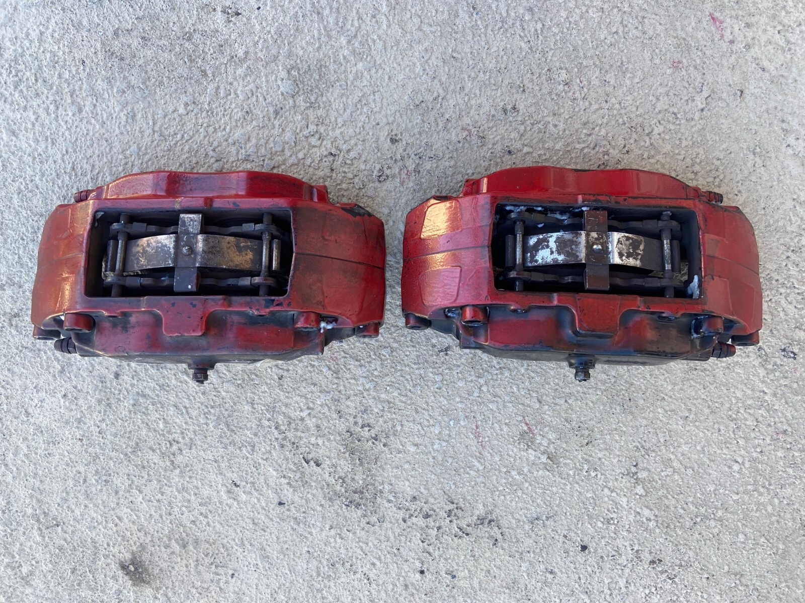 20042008 Acura TL Type S Caliper Brakes Painted Front Brembo Replica Red eBay