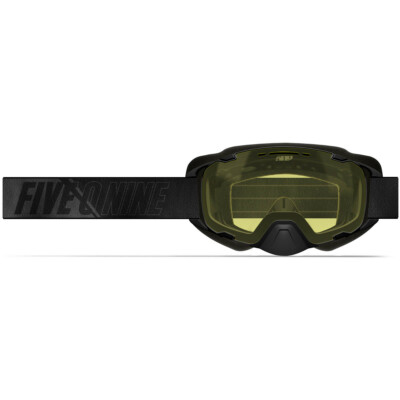 509 Aviator 2.0 XL Snowmobile Goggles, Anti-Fog, Ski, Black w Yellow Tint Lens