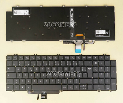 New for DELL Latitude 5530 5531 5540 Keyboard Backlit French Clavier | eBay