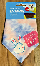 Vibrant Life Dog Bandana XS/S - Easter "Feelin' Hoppy' Slip Over Collar Style